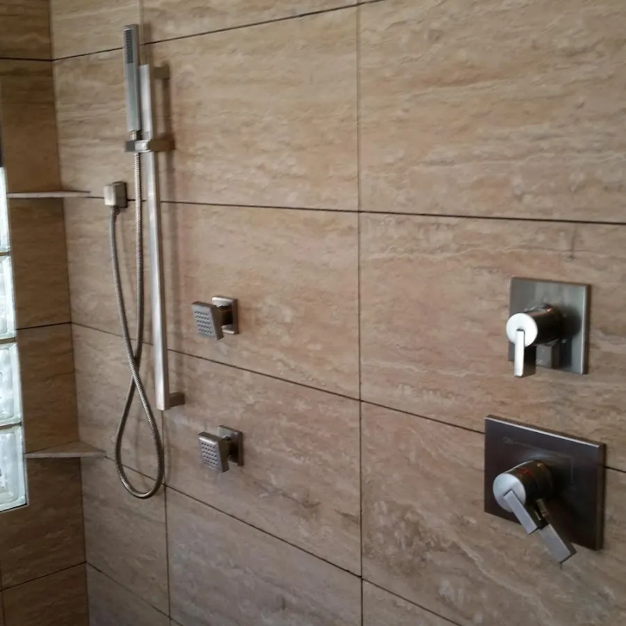 Shower fixture installation for Water Heater Replacement in Mukwonago